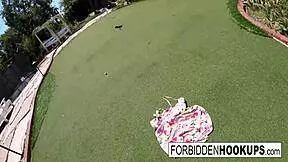 wild teen sluts get picked up and fuck their step-brothers hard