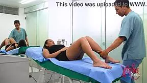 The venezuelan patient fucks her doctor in the hospital and cums inside