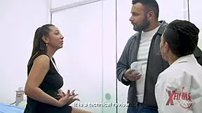 The venezuelan patient fucks her doctor in the hospital and cums inside