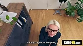 imagine a narrow ass getting deep anal on the office desk for some cash arrangement