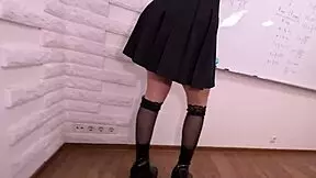 Fucked the teacher after class?