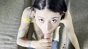 Sucking friend's husband at gym