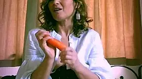 Bored Housewife Fancy-Dressed As Sexy Pirate