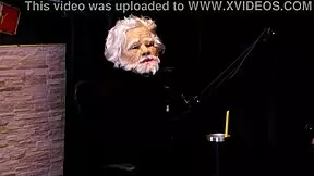 Teen brunette in lingerie explores group fetishes with milf and black couple in outdoor public setting