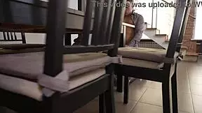 Young Maid Punished With Rough Anal For Poor Cleaning