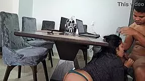 Horny Old Stepmother Seduces Best Friend's Young Companion