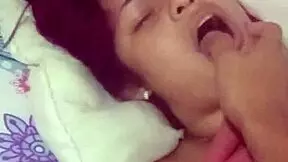My young bull notices cuckold left early and wakes me for fucking
