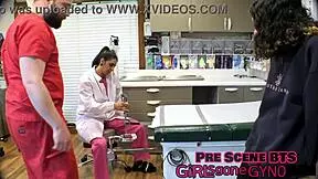 Aria Nicole's perverted podiatrist session unfolds with foot licking and tickling.