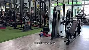 Fresh meat at the gym? I have to fuck that bubble butt!