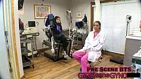 Aria Nicole's perverted podiatrist session unfolds with foot licking and tickling.