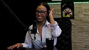 brunette stripper alice vasconcelos reveals perky breasts and tight pussy after club talk