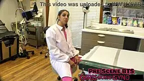 Aria Nicole's perverted podiatrist session unfolds with foot licking and tickling.