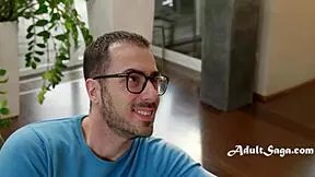 wife shares ass with beau in threesome