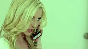 Busty blonde les stepmom scissoring with her stepdaughter for the first time