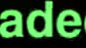 Scarlett Mae laughs, kisses, sucks, and licks.