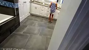 Stepaunt deals with pesky stepnephew in pantsing episode with milf stella