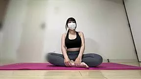 stretch that plump big tits asian babe with toys then cum on her tight ass!