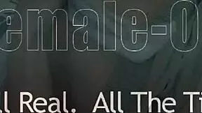 watch this femorg babe's nipples harden as she masturbates to a clenching pussy orgasm