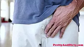 Teen beauty drilled by stepdads friend