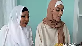 Hijab Stepsisters Erase The Evidence Of Their Forbidden Fun!