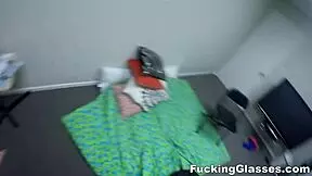 fucking glasses - petite 18+ fashion fan norah nova gets teen porn fucked with cumshot