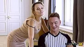 Mature4k pornstar invites repairman for amazing nailing by hung stud 😍