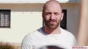 Guy licks then fucks teen babysitter