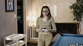 Does Perv Superstar Take Advantage Of Timid Teen Reporter Aften Opal?