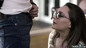 Does Perv Superstar Take Advantage Of Timid Teen Reporter Aften Opal?