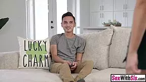 Latina Stepsis Makes Stepbro Fuck Her For Luck