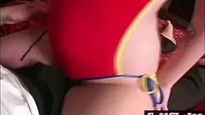 Sexy Andi Performs Intense Lap Dance, Rubbing Her Wet Pussy Against Pants, Arousing Everyone