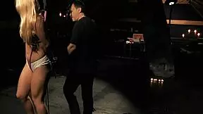 blonde slut bound and toy drilled for hours