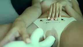 Horny Teen Teases Her Tight Small Pussy With Toys