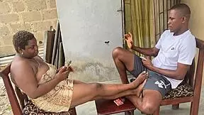 Blowjob on her first date