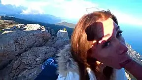risky public fuck on a cliff amateur mia bandini?