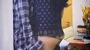 Watch my cousin suck my dick before dinner!