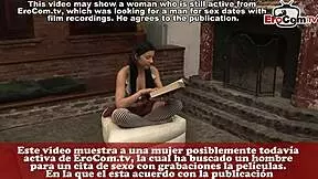 Spanish Teen Feels Seduced By Natural Tits