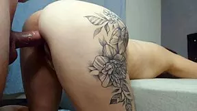 Traitor Wife Fucks Husband's Friend While He Leaves