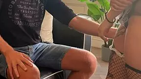 latina maid intensely fucked by horny couple