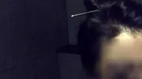 asian wife masturbates with dildo and vibrator in gym shower