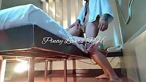 Wow, my 18-year-old stepsister's secret scandalous rough fuck with creampie!