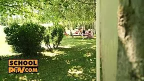 Pov - tiffany tatum gobbles your dick in outdoor pov scene