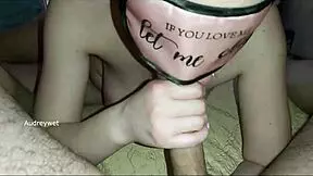 Daddy, Fuck My Tight Pussy and Cum on Tits and Belly!