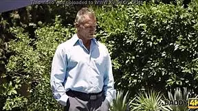 Jenny From Daddy4k Is Glad To Have Wild Intense Sex With Handsome Mature Old Man Dad