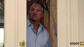 Jenny From Daddy4k Is Glad To Have Wild Intense Sex With Handsome Mature Old Man Dad