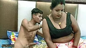 Indian Bengali village bhabhi seduces naughty devar for hot rough sex
