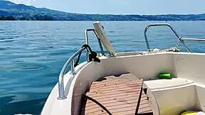 Boat Wash In Sexy Thong Swimsuit Summer Is Here