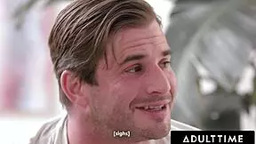 Does cuckold wife Madison Morgan enjoy watching husband fuck petite Scarlett Sage?