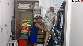 Enteado Fode Com Madrasta Na Escada