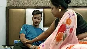Indian Bengali village bhabhi seduces naughty devar for hot rough sex